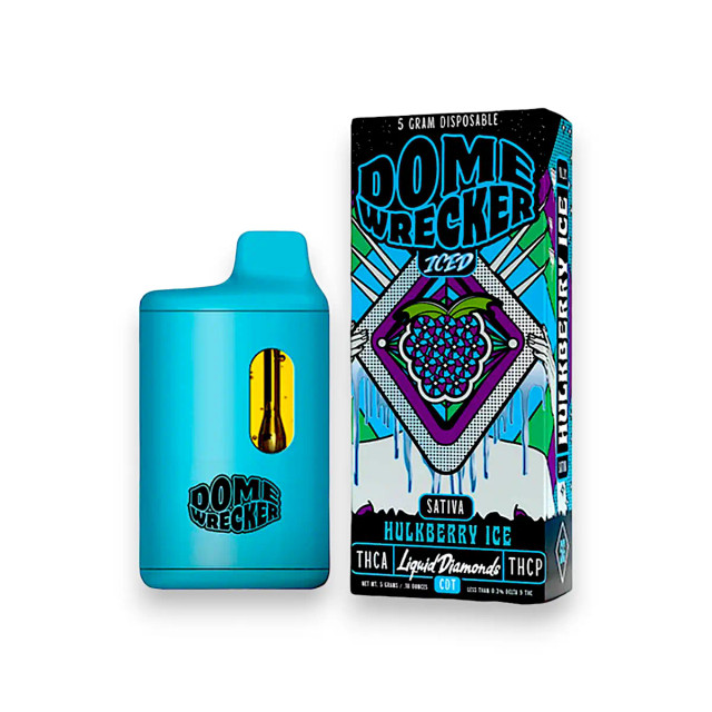 HiXotic Dome Wrecker Iced Hulkberry Ice Sativa Disposable 3.5g