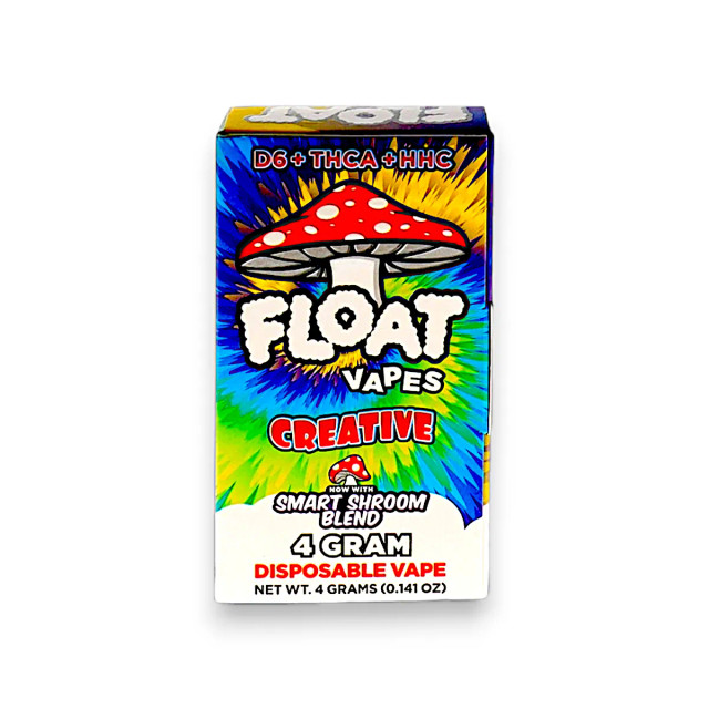 Float Smart Shroom Blend Disposable Vape Creative 4g