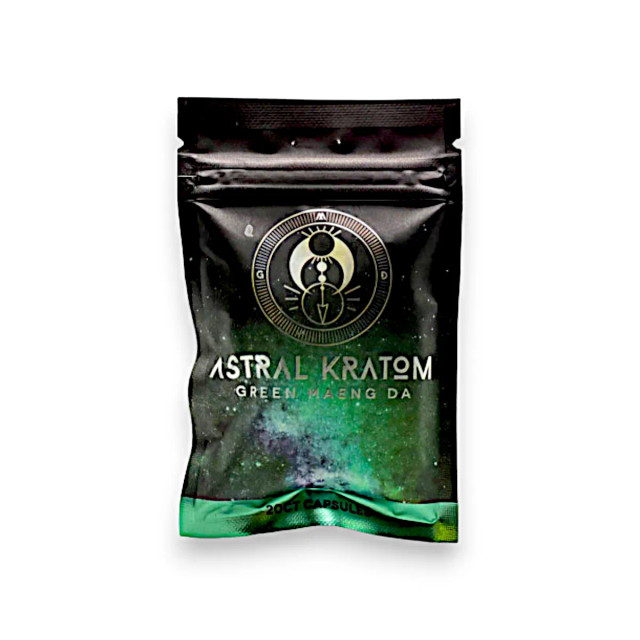 Astral Kratom Green Maeng Da Capsules