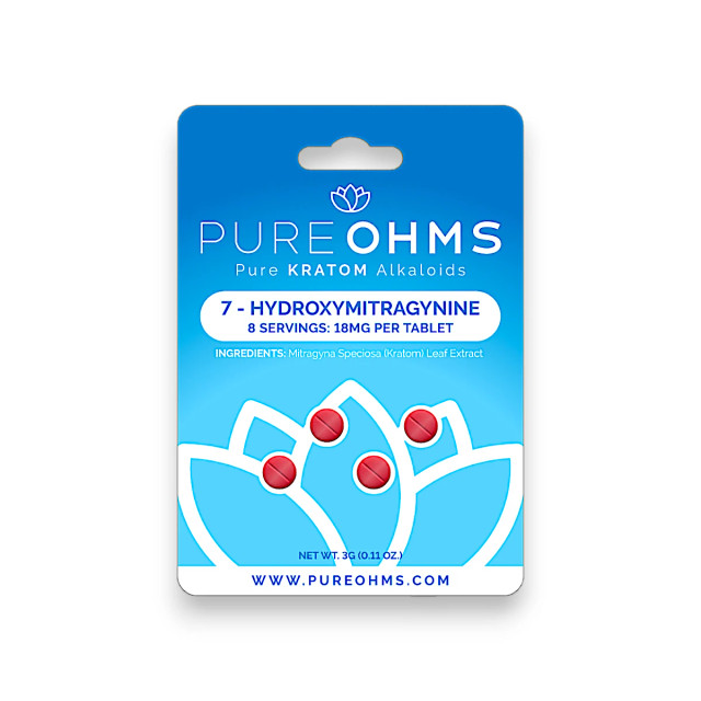 Pure Ohms  7-Hydroxymitragynine Tablet 4cts