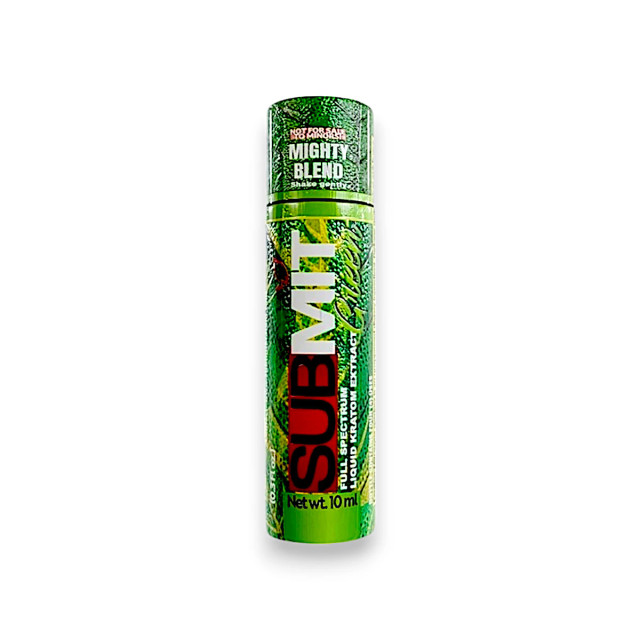 Submit Kratom Extract Shot Green Mighty Blend 125mg 10ml