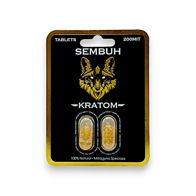 Sembuh Kratom Extract Tablets 2ct 200mg