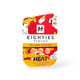 Straight Heat Eighties Pseudo Chewable Tablets Island Mango 80mg Per Tablet | 3 Tablets