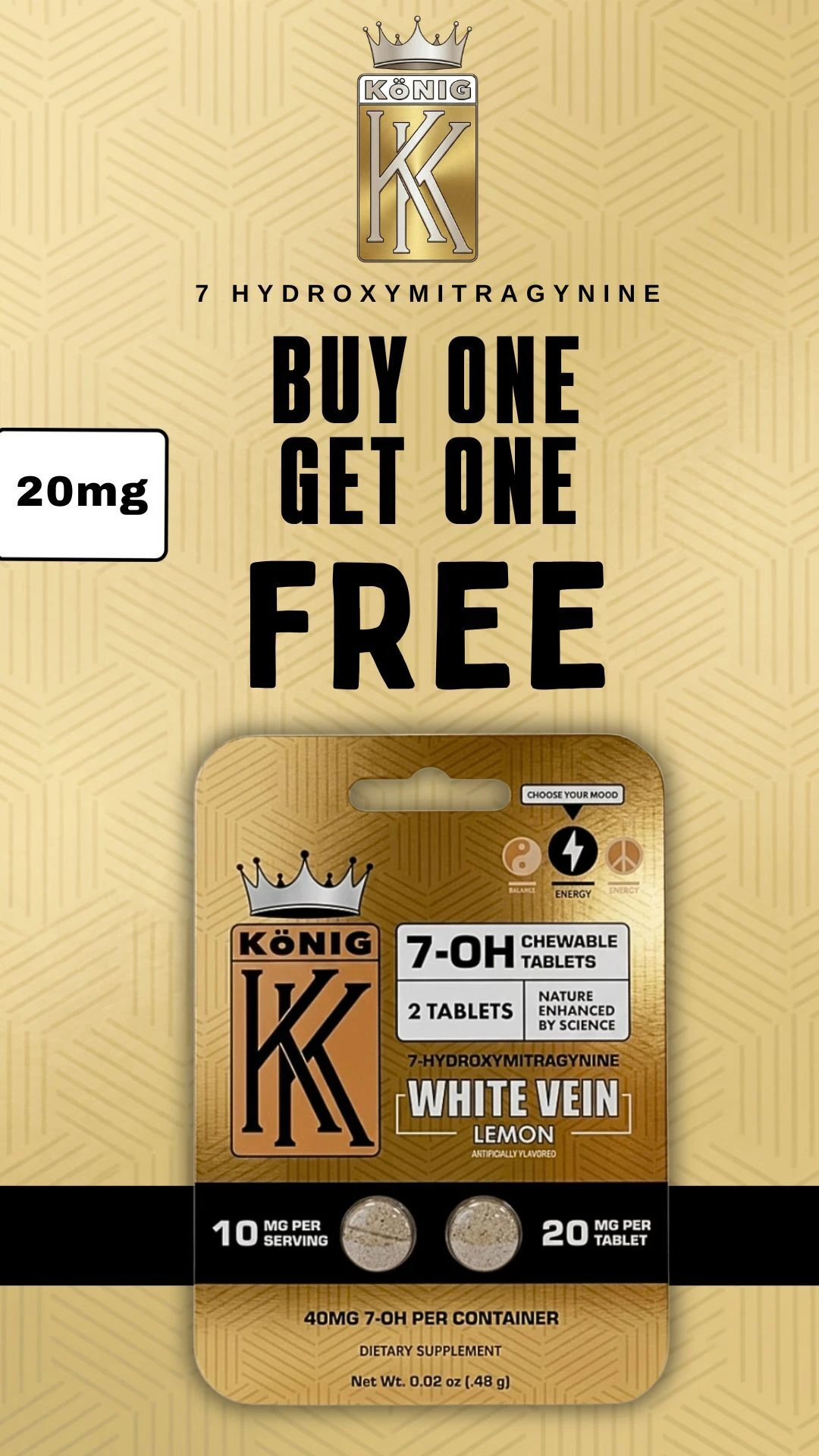 konig 20mg Buy One Get One