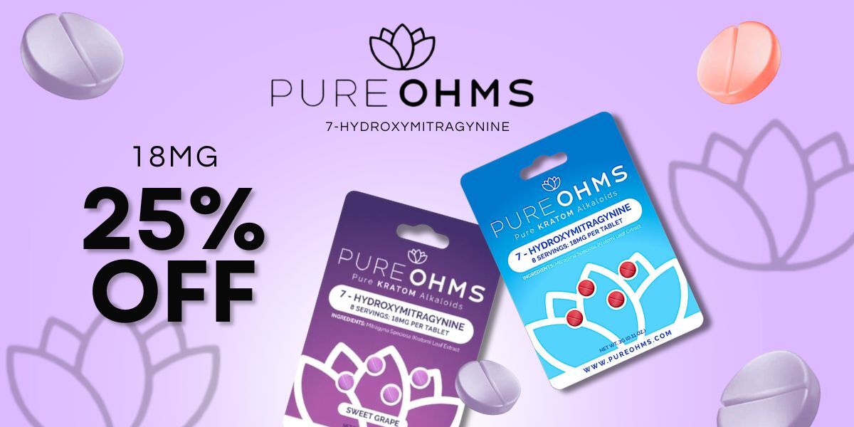 PURE OHMS 18MG 25%OFF