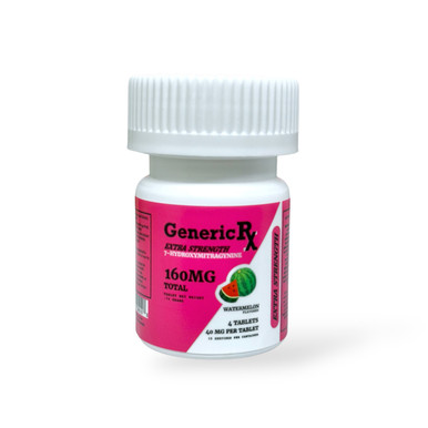 Generic Rx Tablet Generic RX 7-Hydroxymitragynine Chewable Tablets Watermelon 40mg Per Tablet