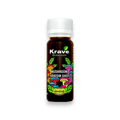 Krave Mushroom Kratom Shot