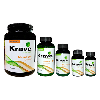 Krave Kratom Capsules Maeng Da