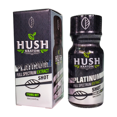 Hush Kratom Platinum Shot Extract 10mL