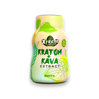 Xtreme Speciosa Kratom Extract Kratom + Kava 12ml