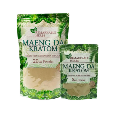 Remarkable Herb Maeng Da Kratom Green Vein Mitragyna Powder