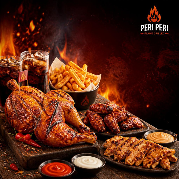 ? Peri Peri Flame-Grilled Feast Platter