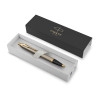Parker IM Brushed Metal Ballpoint Medium Blue