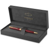 Parker Sonnet Red Lacquer Gold Trim Ballpoint