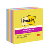 Post-It Super Sticky Notes 654-10Super StickyJOY 76X76 Summer Joy Pk10 feature 2x the sticking power. Sourced from certified, renewable and responsibly managed forests and recyclable. 10 Pads/Pack, 45 Sheets/Pad.
