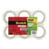 Scotch Pack of Packaging Tape 3500-6-AU Pack of 6
