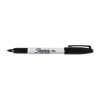 Sharpie Permanent Marker Fine Point Black Pack of 2 Box 6