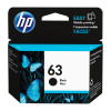 HP No.63 Black Ink - 190 pages