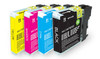 Compatible Brother LC-67 Value Pack - Blk, 1 CMY