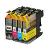 Compatible Brother LC-131 Value Pack - 2 x B, 1 x C, 1 x M, 1 x Y
