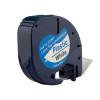 Compatible Dymo SD91201 Label Black Text on White Plastic Tape 12mm wide x 4 metres long