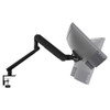 Atdec Ora High-Performance Monitor Arm F-Clamp - Up to 35" screens flat or curved 2-8kg, Black