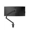 Atdec Ora High-Performance Monitor Arm F-Clamp - Up to 35" screens flat or curved 2-8kg, Black