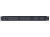 Vertiv Geist F0126849 Basic PDU, 16A, 230V, 3.6kW, 1RU Horizontal, 8x IEC C13 and 2x IEC C19, 3m power cord C20, Black Powder Coat