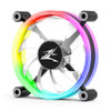 Zalman ZM-IF120, Size: 120mm, Airflow: 55.2CFM, Noise: 21dBA, ARGB, Black, 1 Year Warranty