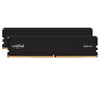 Crucial Pro 64GB (2x32GB) DDR5 UDIMM 5600MHz CL46 Black Heat Spreaders Desktop PC Gaming Memory