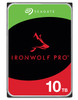 Seagate 10TB 3.5' IronWolf Pro NAS  SATA Hard Drive (ST10000NT001) -5-year limited warranty -6Gb/s Connector - CMR Recording Technology