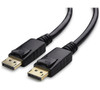 8Ware DisplayPort DP Cable 2m Male to Male 1.2V 30AWG Gold-Plated 4K High Speed Display Port Cable for Gaming Monitor Graphics Card TV PC Laptop
