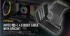 Antec Adjustable Vertical Bracket with 200mm High Performance PCI-E Riser Cable. New 2024. Black Universal Case support