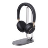 Yealink TEAMS-BH76-CH-BL Teams Certified Bluetooth Wireless Stereo Headset, Black, ANC, USB-A, Includes Charging Stand, Rectractable Microphone, 35 ho
