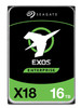 Seagate 16TB 3.5' SATA EXOS X18 Enterprise 512E/4KN, 6GB/S 7200RPM 24x7 data availability HDD. 5 Years Warranty