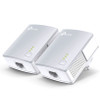 TP-Link TL-PA4010 KIT AV600 Powerline Ethernet Adapter Starter Kit 600Mbps HomePlug AV 1xLAN Port 300m Range Plug & Play Mini Size