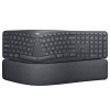 Logitech K860 ERGO Split Wireless Keyboard - Curved Ergonomic Split Keyboard, /2.4GHz USB