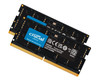Crucial 96GB (2x48GB) DDR5 SODIMM 5600MHz CL46 Notebook Laptop Memory