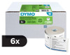 Dymo 2187328 LabelWriter Veterinary Drug Labels 70 x 54mm 6 Pack