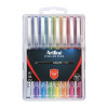 Artline 200 Fineliner 0.4mm Wallet of 8 Assorted Hard Case