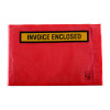 Cumberland Packaging Envelope Invoice Enclosed Red B1000