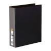 Marbig Insert Binder Clearview A4 2D Ring 50mm Black