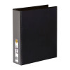 Marbig Insert Binder Clearview A4 2D Ring 50mm Black