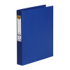 Marbig PE Linen Binder Ring 4D 25mm Blue