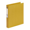 Marbig PE Linen Binder Ring 2D 25mm Yellow