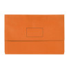 Marbig Wallet Foolscap Slimpick Bright Orange Pack of 10