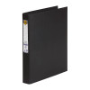 Marbig PE Linen Binder Ring 3D 25mm Black