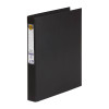 Marbig PE Linen Binder Ring 3D 25mm Black