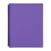 Marbig Display Book A4 Refillable Purple