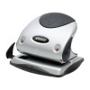 Rexel Punch P225 2 Hole Silver/Black Clamshell